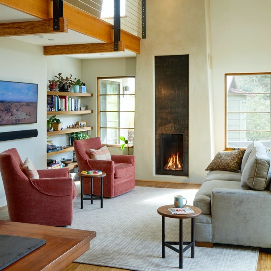 Front Facing Fireplaces